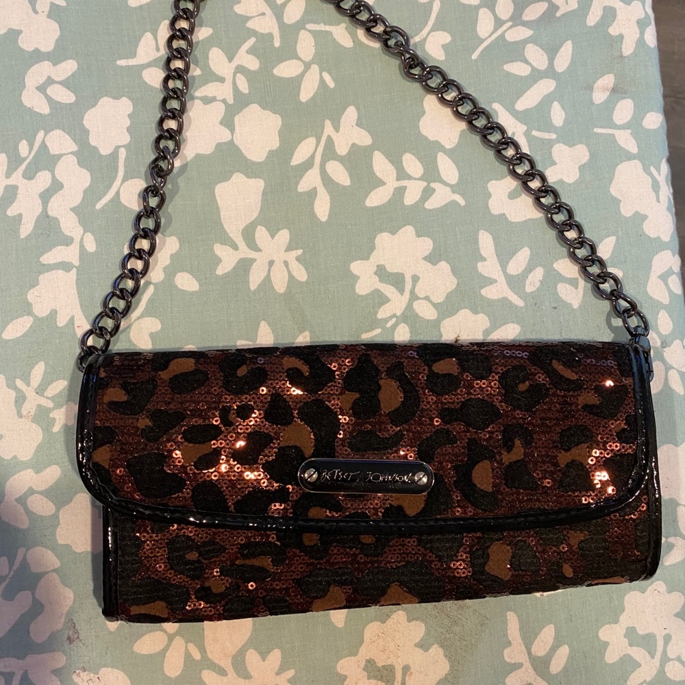 Betsey Johnson clutch purse